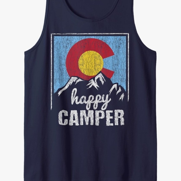 Happy Camper Tank Top - Picture 1 of 1